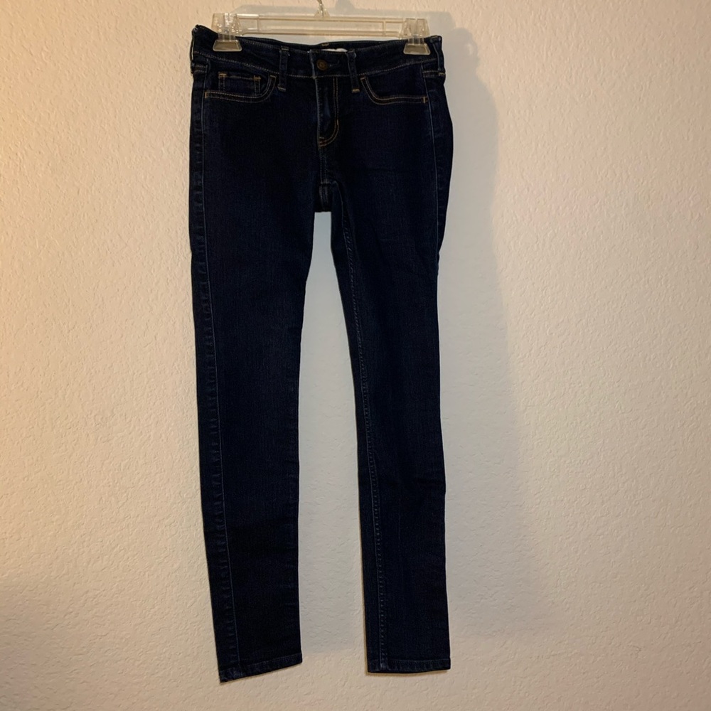 Hollister Dark Blue Skinny Jeans